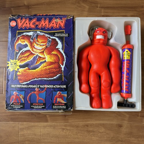 1994 cap toys vac - vac-man, stretch
