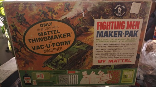 Mattel thingmaker fighting - fighting, men